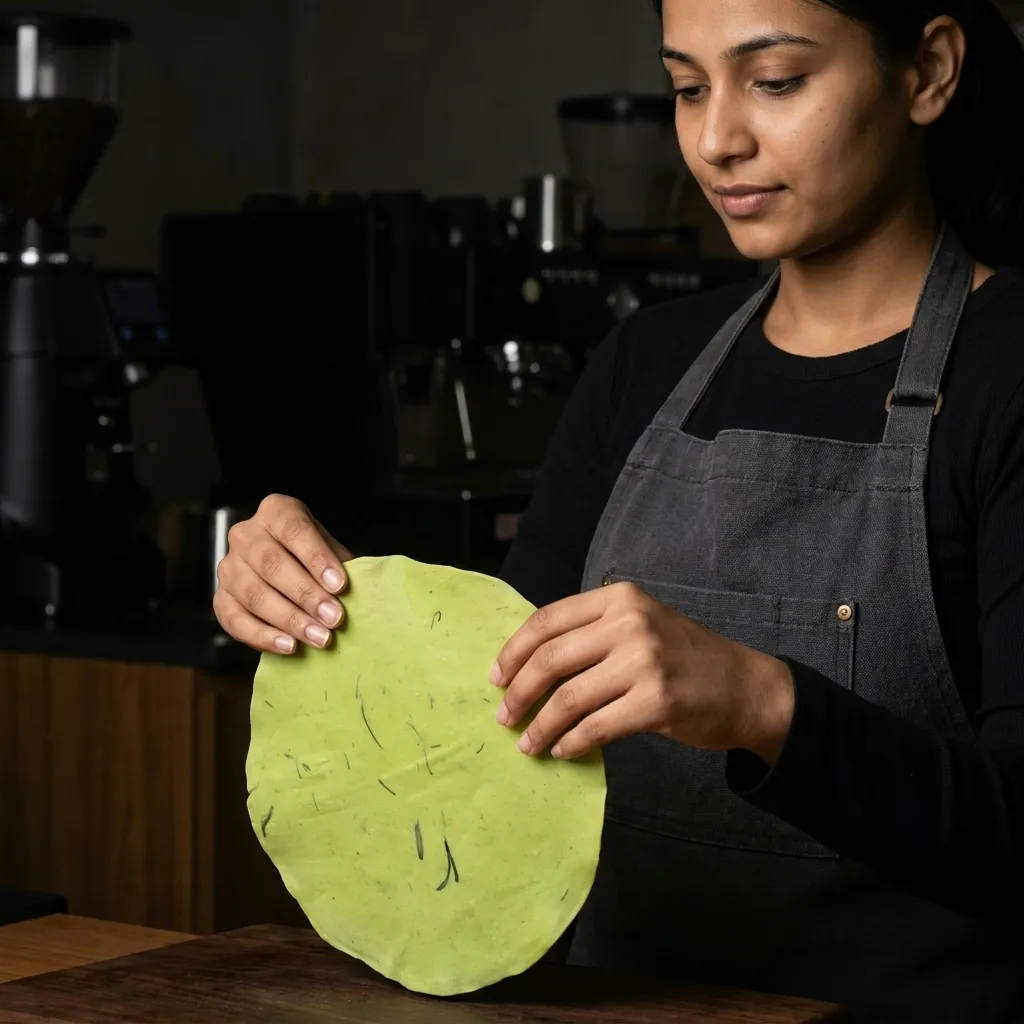 Chilli Garlic Papad